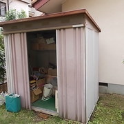 業務用厨房設備の処分＆物置の解体