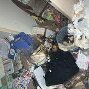 ごみ屋敷の片付け