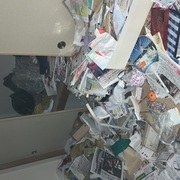 ごみ屋敷の片付け